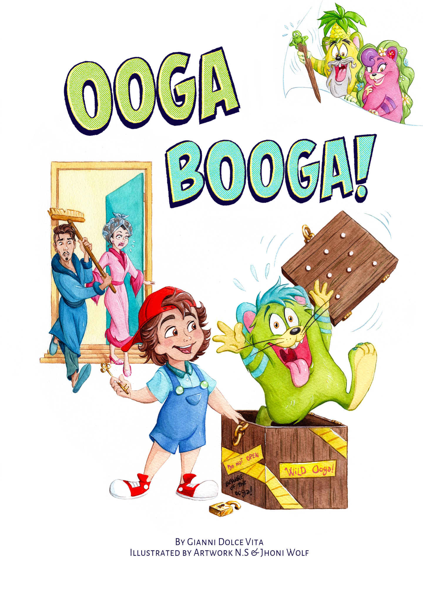 Ooga Booga! Paperback A4 story book